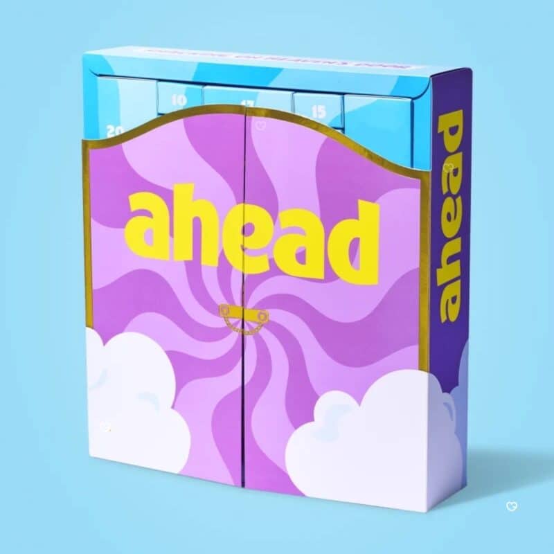 ahead Protein Adventskalender 2026, Verpackung von vorne