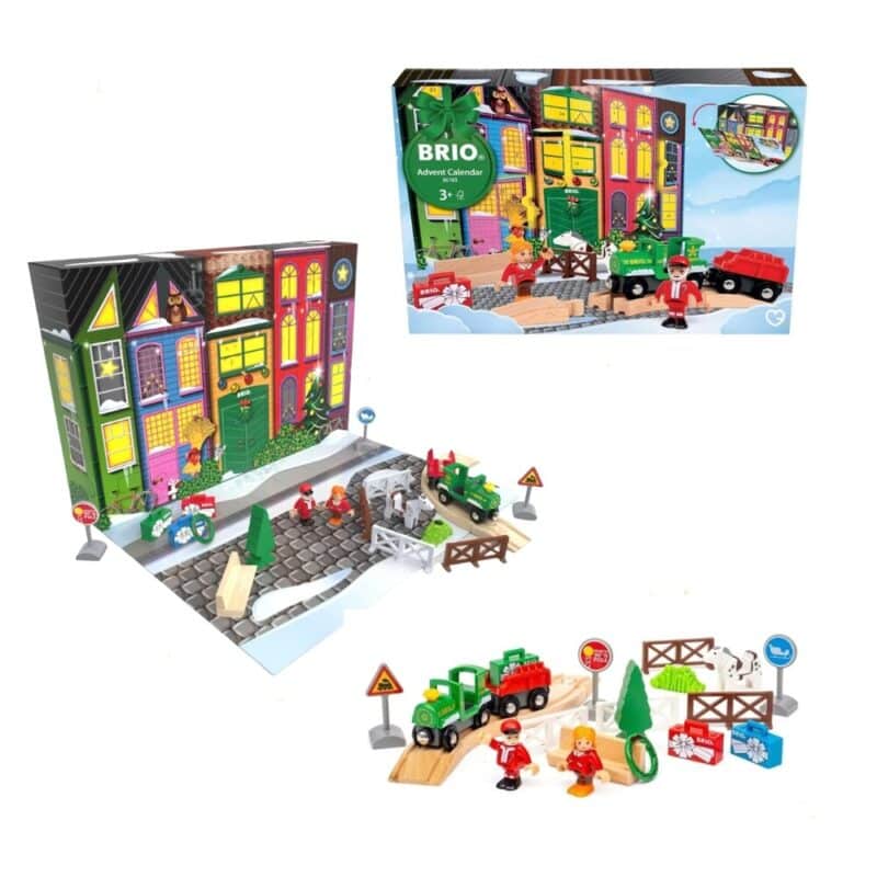 Brio Adventskalender 2026 Packung und kompletter Inhalt im Ueberblick