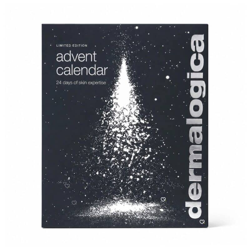 Dermalogica Adventskalender 2026 Verpackung Vorderseite, Hautpflege-Adventskalender