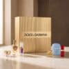 Dolce & Gabbana Make-up Adventskalender 2026, Box mit aufgereihten Produkten