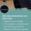 Limitierte ARO EQUI Abschwitzdecke in Dunkel-Marine aus dem Horsebrands Adventskalender 2026, Nahaufnahme