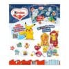 kinder Pokémon Adventskalender 2026, Rückseite mit QR-Code und Inhaltsangabe
