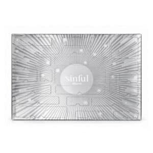 Sinful Original Adventskalender 2026, silbernes Set mit 24 Türchen