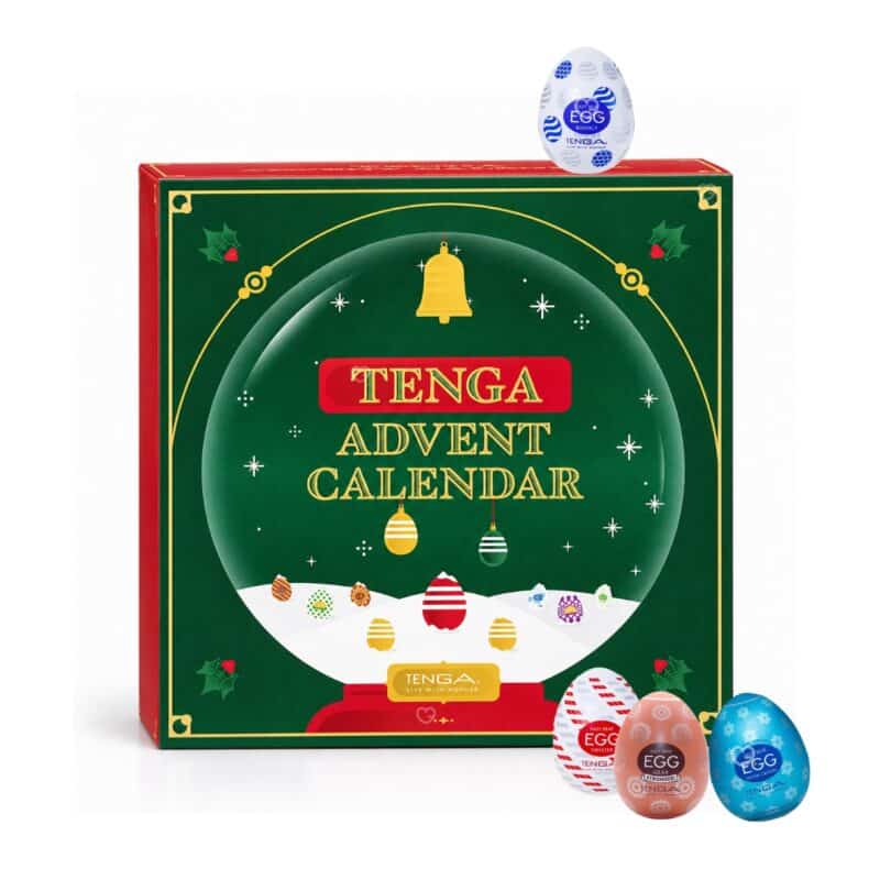 Tenga Adventskalender 2026 Verpackung mit mehreren Tenga Eggs