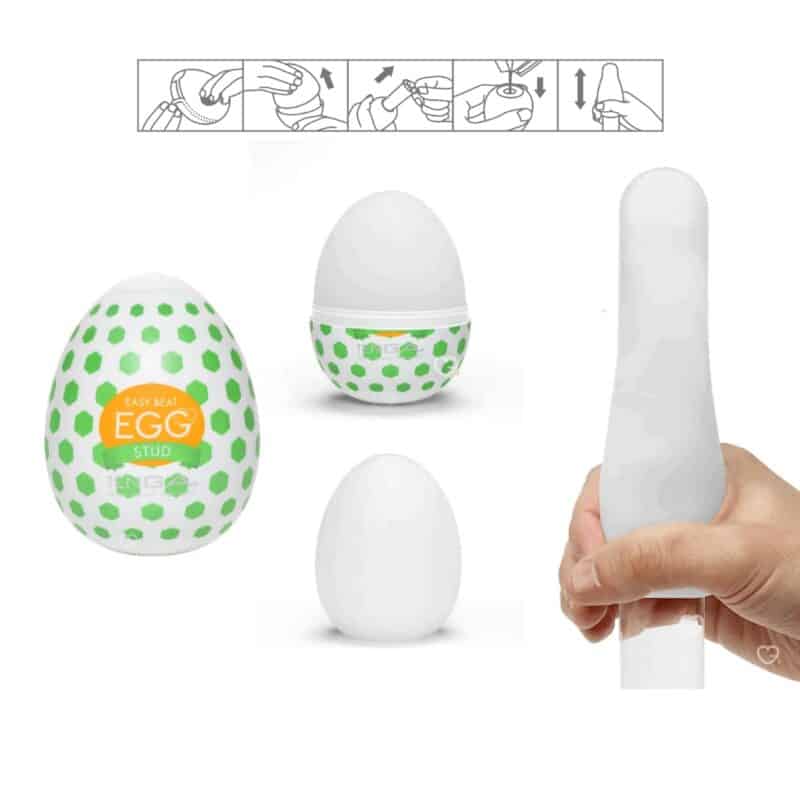 Anwendung eines Tenga Egg aus dem Tenga Adventskalender 2026