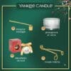 Die vier Accessoires des Yankee Candle Baum Adventskalenders 2026: Glashalter, Kerzenlöscher, Dochtschere und Weihnachtskugel