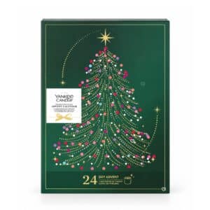 Yankee Candle Book Adventskalender 2026 in Buchform, geschlossen mit 24 Türchen
